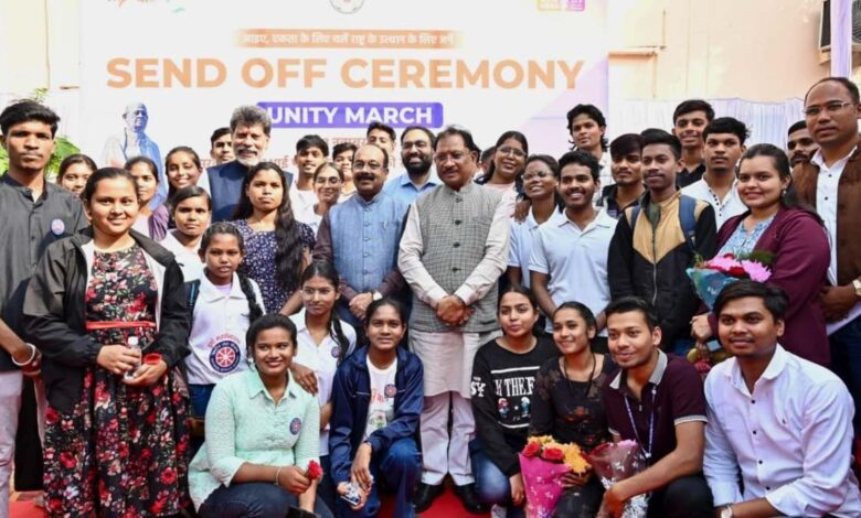 68 youths from Chhattisgarh join Gujarat March with message of unity