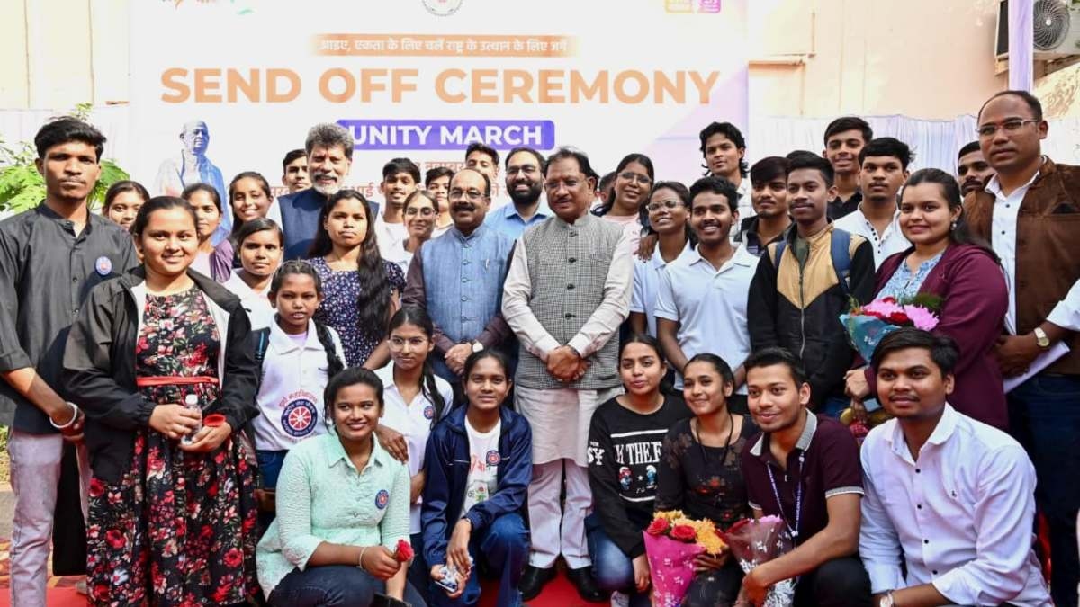 68 youths from Chhattisgarh join Gujarat March with message of unity