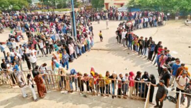 Cricket craze…: 1500 student tickets sold out on the first day, 100 additional passes issued due to the crowd.