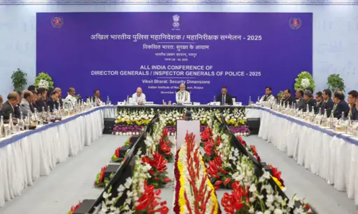 DGP-IG conference: Marathon meeting lasted 13 hours, 4 sessions; PM Modi said there was extensive brainstorming on the security system.