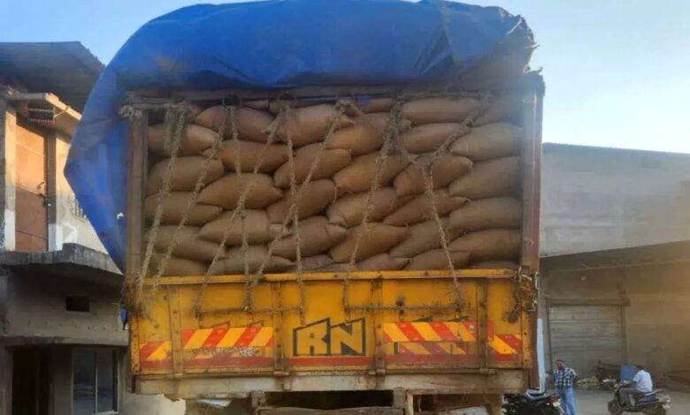 Paddy worth Rs 5 crore seized from smugglers in Chhattisgarh