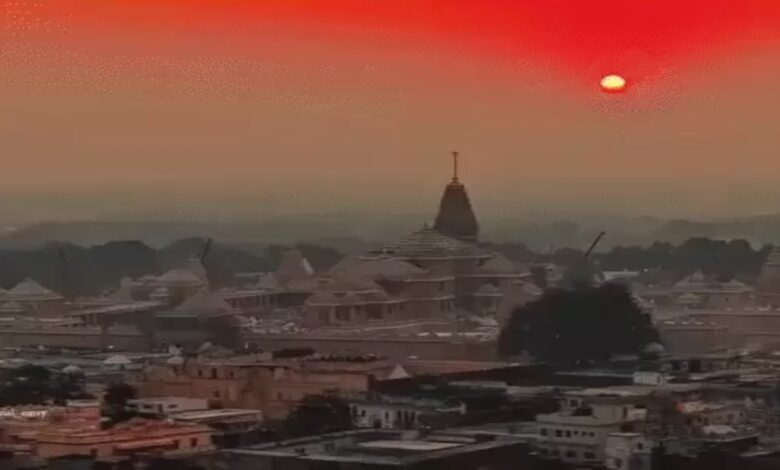 Flag hoisting at Ram Mandir on November 25