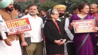 Opposition creates ruckus in Lok Sabha, MPs storm the well