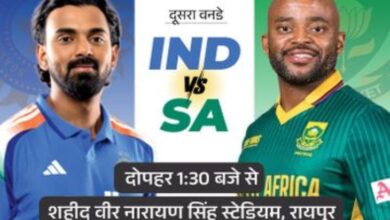 IND-SA 2nd ODI in Raipur today