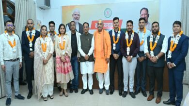 Top-10 candidates of Chhattisgarh Public Service Commission 2024 made a courtesy call on CM Sai