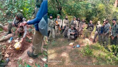 Naxalite plot foiled: Security forces recovered three IEDs and destroyed them on the spot.