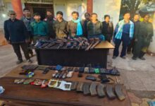 In North Bastar, CCM member Ramdher surrendered along with 11 of his associates.