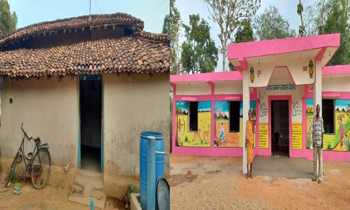 PM Janman Yojana changed the picture of life, Ratiram of Kurra got a permanent house