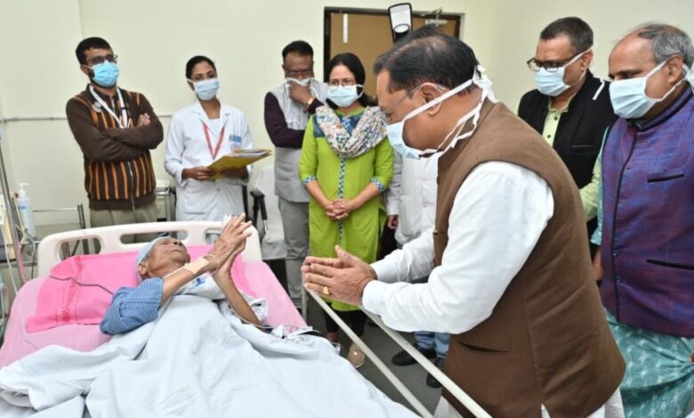 CM Sai wished for the speedy recovery of litterateur Vinod Kumar Shukla