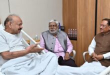 Chief Minister Vishnudev Sai wished for the speedy recovery of MLA Bhaiyalal Rajwada.