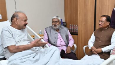 Chief Minister Vishnudev Sai wished for the speedy recovery of MLA Bhaiyalal Rajwada.