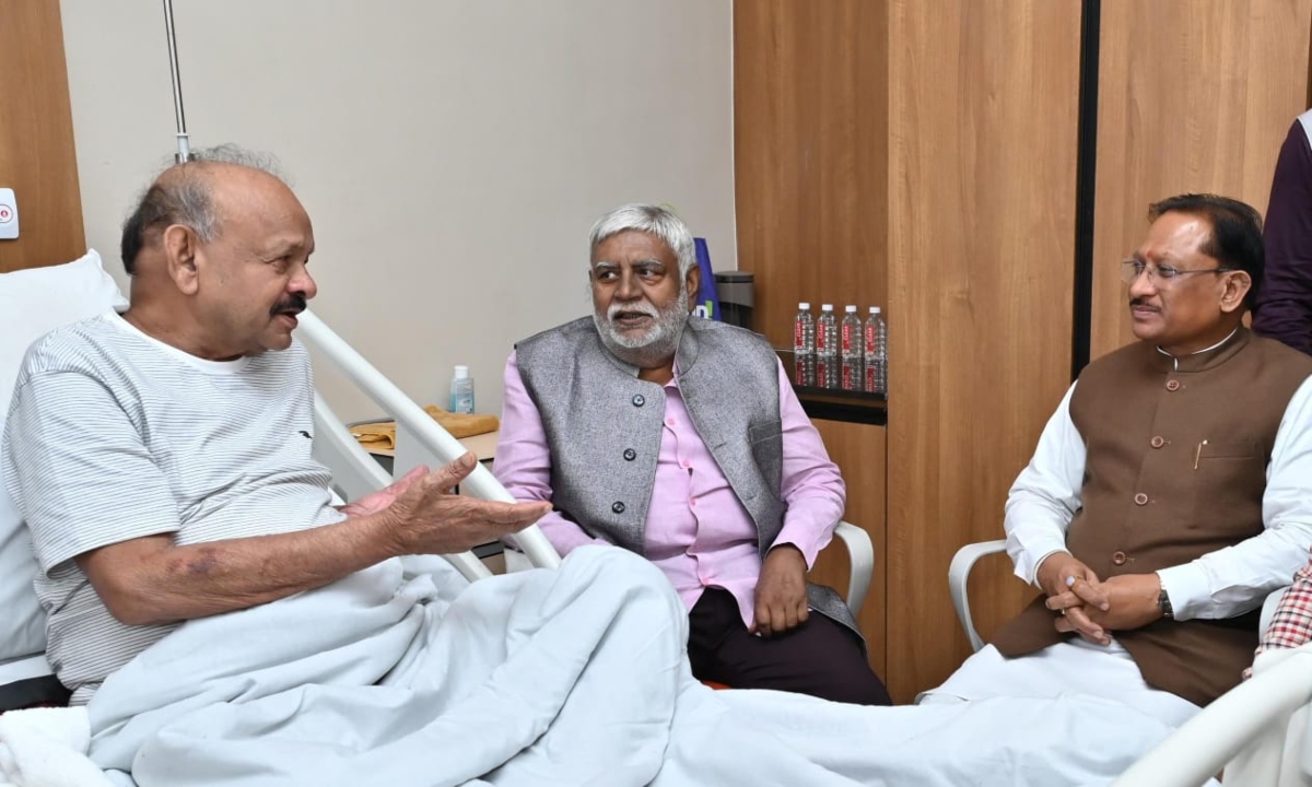 Chief Minister Vishnudev Sai wished for the speedy recovery of MLA Bhaiyalal Rajwada.