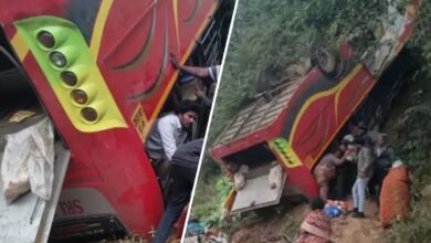 Major road accident in Andhra Pradesh: 9 killed, several injured as bus falls into ditch