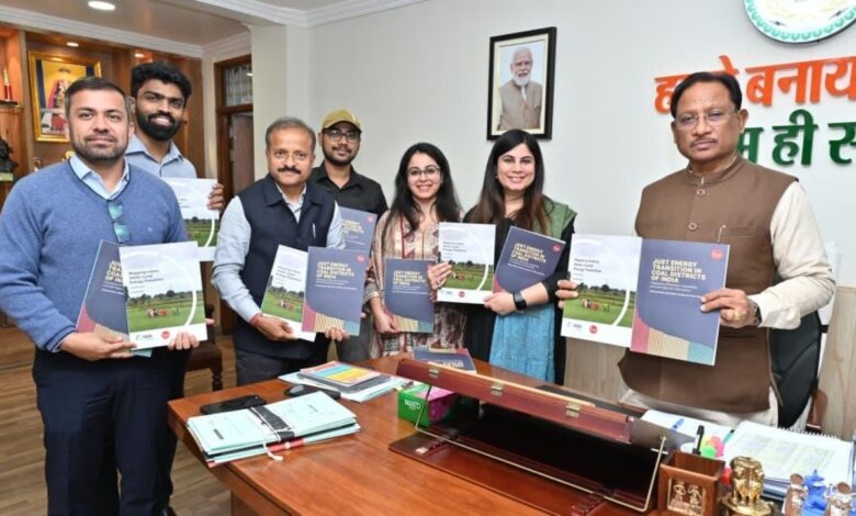A major step towards energy transition in Chhattisgarh: Chief Minister Sai releases IISD-Swaniti report