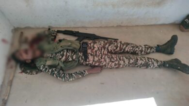 A soldier committed suicide at a CRPF camp, shooting himself with an AK-47 rifle.