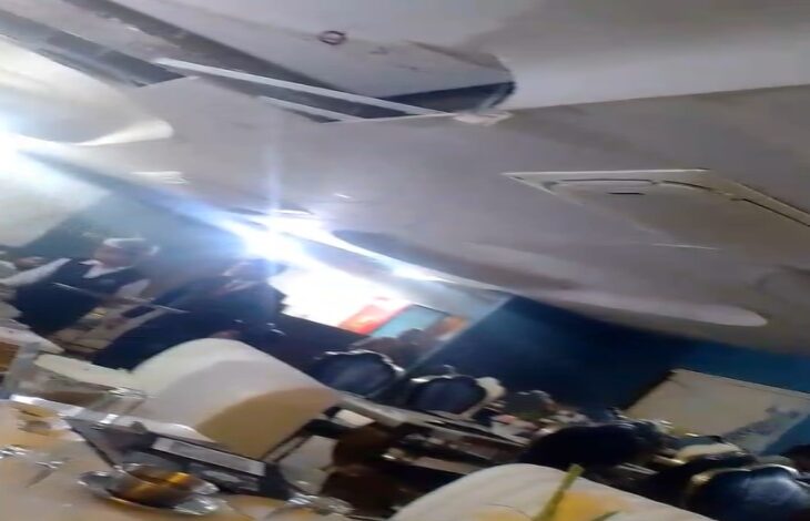 A major accident occurred at the Rajwada Resort in Raipur.