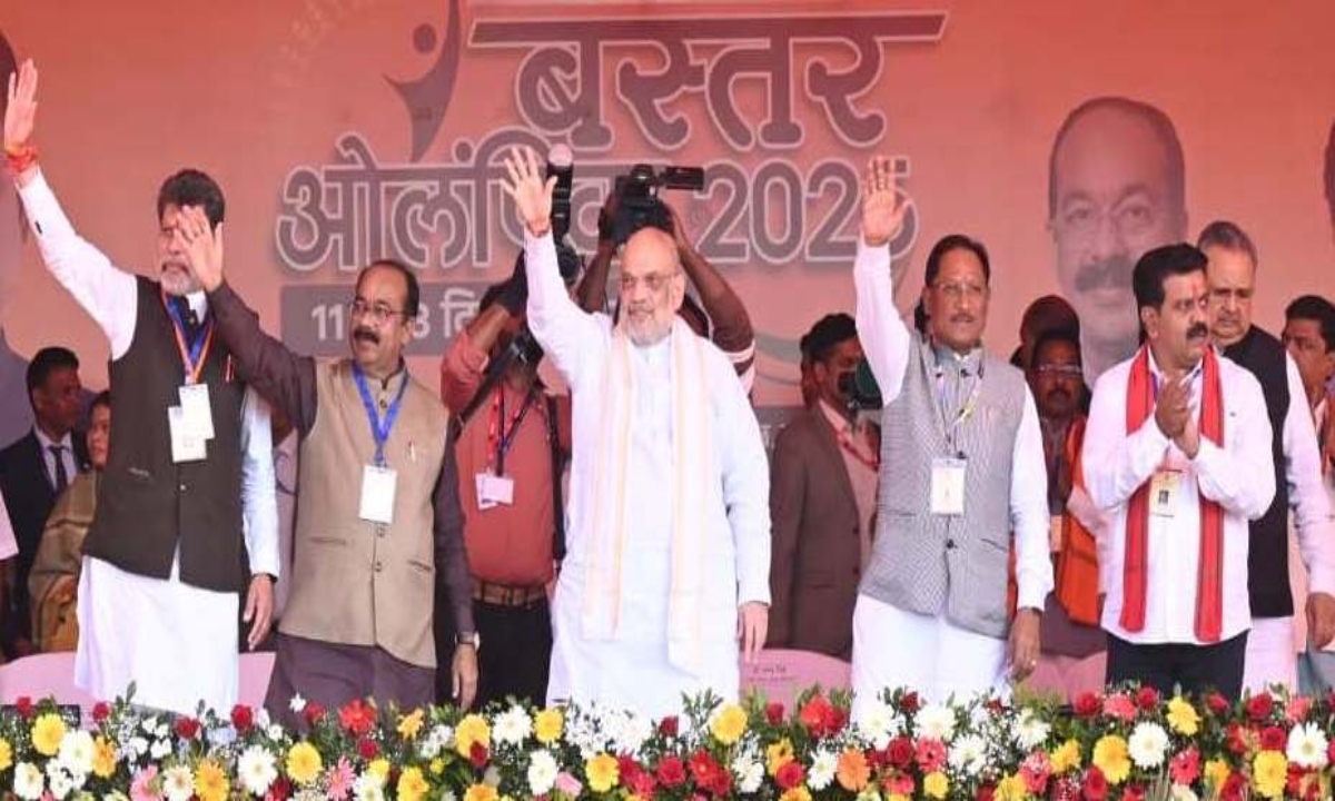 Development is rapidly increasing in Bastar with the elimination of Naxalism: CM Sai