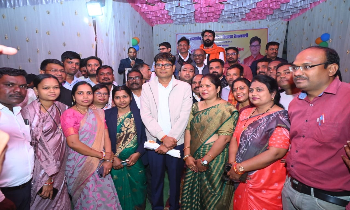 Finance Minister O.P. Chaudhary inaugurated a fully equipped higher secondary school building in Rengalpali.