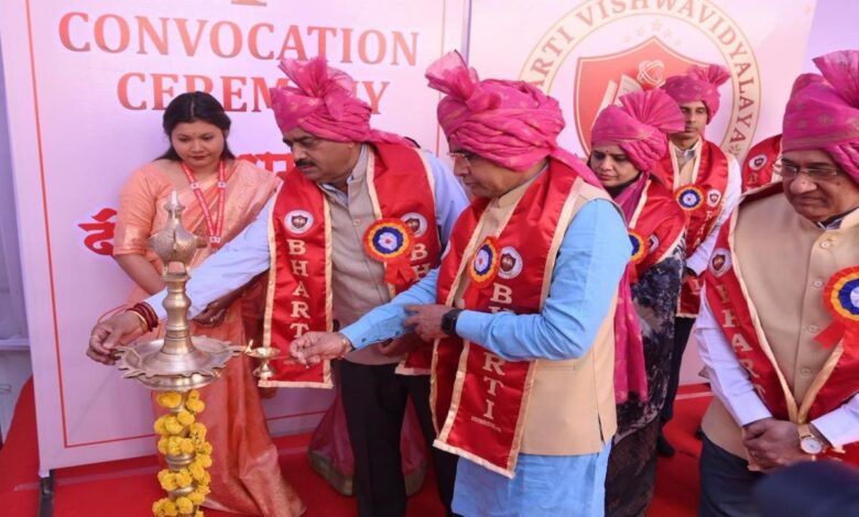 The convocation ceremony is not just an occasion to receive a degree, but the beginning of fulfilling new responsibilities in life: Minister Tankram Verma