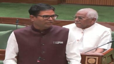 Chhattisgarh Assembly winter session begins, Congress boycotts proceedings.