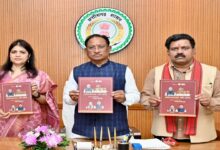 Chief Minister Sai released the 'Energetic Chhattisgarh' coffee table book of the Chhattisgarh State Power Distribution Company.