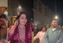 When his flight was cancelled, the groom was stranded; seeing the bride in tears, he took action; the family was overjoyed.