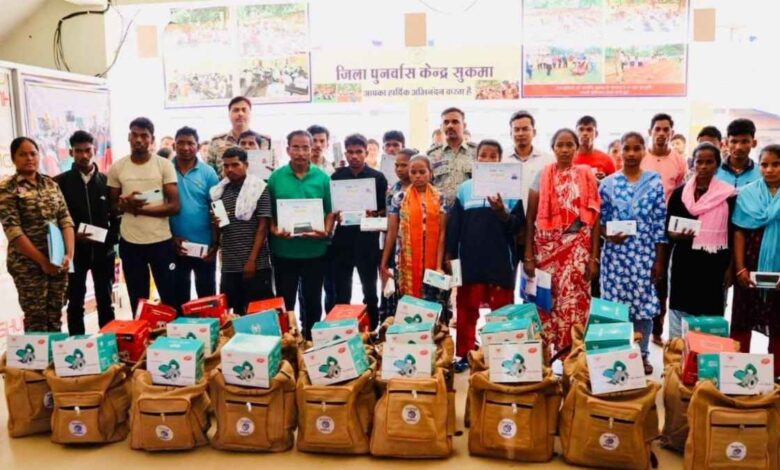 Chhattisgarh's rehabilitation policy has revived hopes: Surrendered Maoists in Sukma have received a dignified new life.