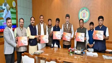 CM Sai launched the coffee table books.
