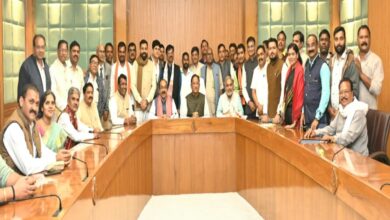 A delegation from the Sahu community paid a courtesy visit to Chief Minister Sai.