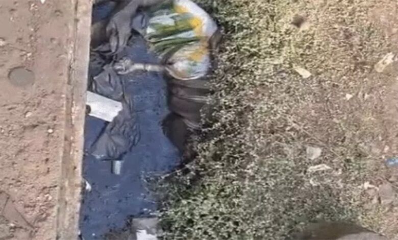 Live-in partner murdered: Killed after a drinking party, body stuffed in a sack and thrown into a drain.