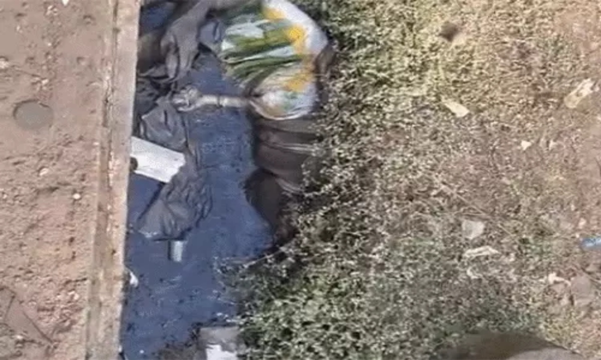 Live-in partner murdered: Killed after a drinking party, body stuffed in a sack and thrown into a drain.