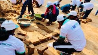 Guns laid down, tools picked up: 35 surrendered Naxalites become masons in Sukma.