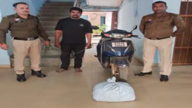 In Raipur, two monitor lizards, 5 kg of cannabis, and ₹1.27 lakh in cash were recovered from the trunk of a drug trafficker's car.