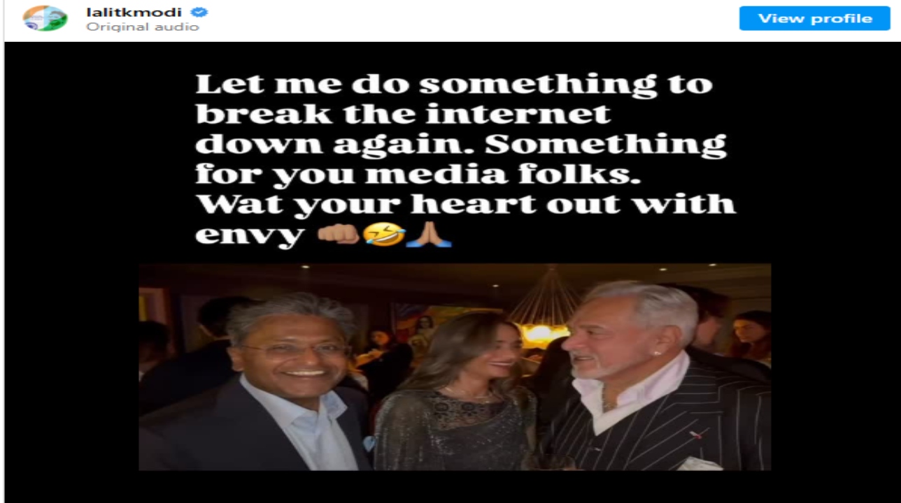 Mallya-Lalit Modi video goes viral: They call themselves India's 'two biggest fugitives'