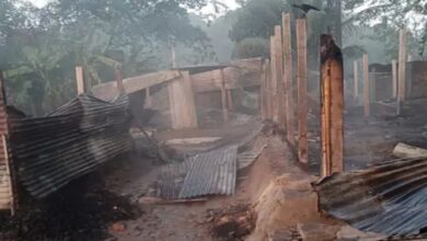 Attack on Hindu families: Doors were locked from the outside and houses were set on fire; eight lives were saved by breaking through a wall.