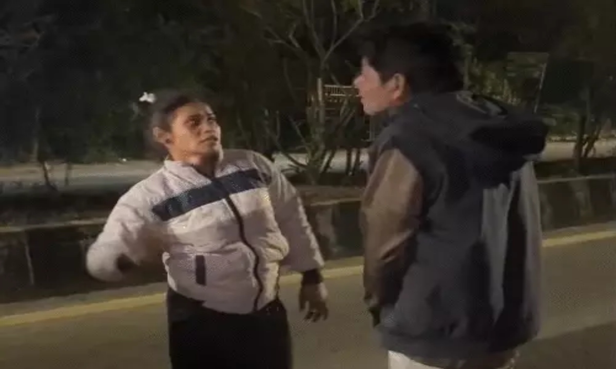 A high-voltage drama unfolded in Bilaspur involving a young man and woman who were under the influence of alcohol.