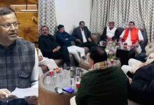 Turmoil in the BJP: Pankaj Chaudhary takes a tough stance on the meeting of Brahmin MLAs.