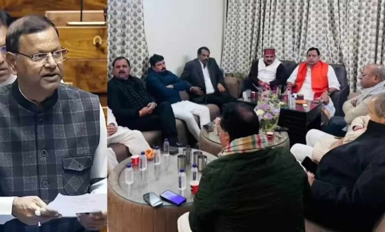 Turmoil in the BJP: Pankaj Chaudhary takes a tough stance on the meeting of Brahmin MLAs.