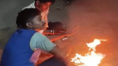 The cold weather will intensify over the next two days, with temperatures dropping by up to 2 degrees.