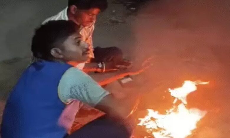 The cold weather will intensify over the next two days, with temperatures dropping by up to 2 degrees.