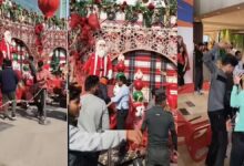 The former prime minister condemned the vandalism that occurred during Christmas.