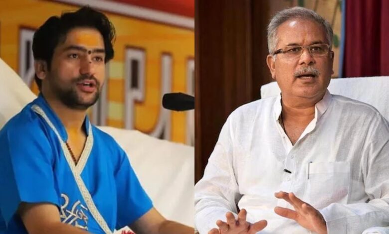 Dhirendra Shastri receives an open challenge from Bhupesh Baghel: "Prove yourself through a debate on religious scriptures."