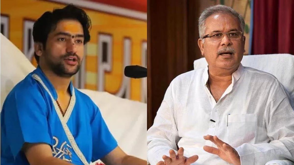 Dhirendra Shastri receives an open challenge from Bhupesh Baghel: "Prove yourself through a debate on religious scriptures."