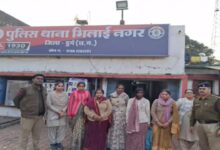 Nine suspected women detained at Dhirendra Shastri's religious gathering.