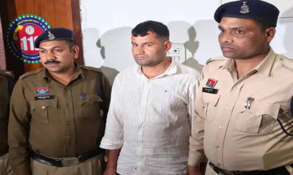 A drug trafficker from Rajasthan has been arrested in Raipur.