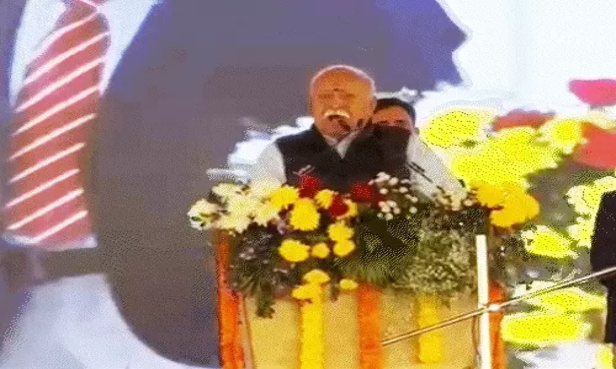 Bhagwat's message on the environment: It is necessary to move beyond the 'destroy or preserve' mindset and find a balanced path between development and conservation.