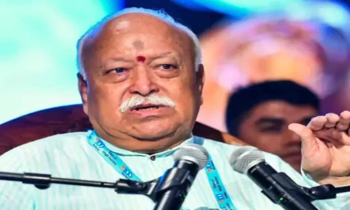 Bhagwat said that international trade will not be conducted under any pressure, and India will follow the path of self-reliance.