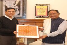 CM Sai met with Union Minister Mansukh Mandaviya.