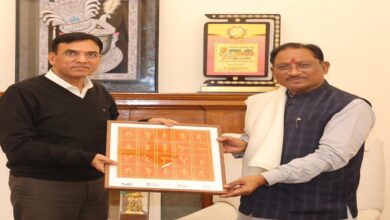 CM Sai met with Union Minister Mansukh Mandaviya.