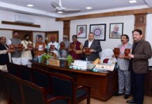 Assembly Speaker Dr. Raman Singh released the 2026 calendar, diary, and book.